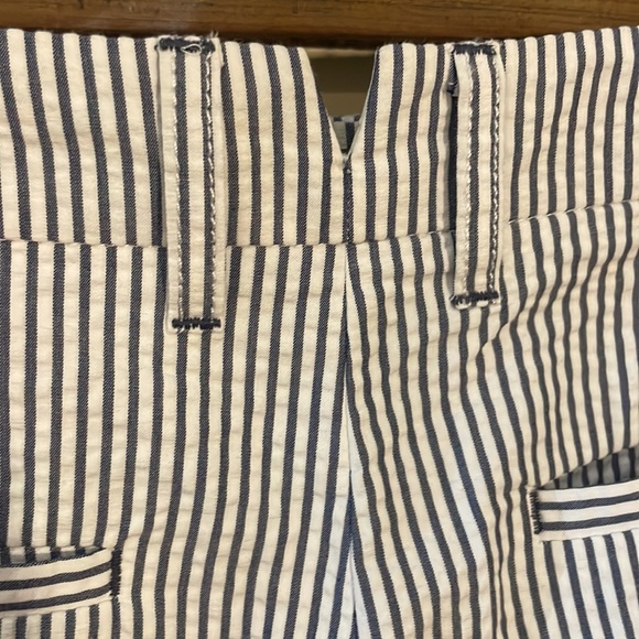 Armani Exchange Striped Cotton Shorts Size 10 - Picture 13 of 15